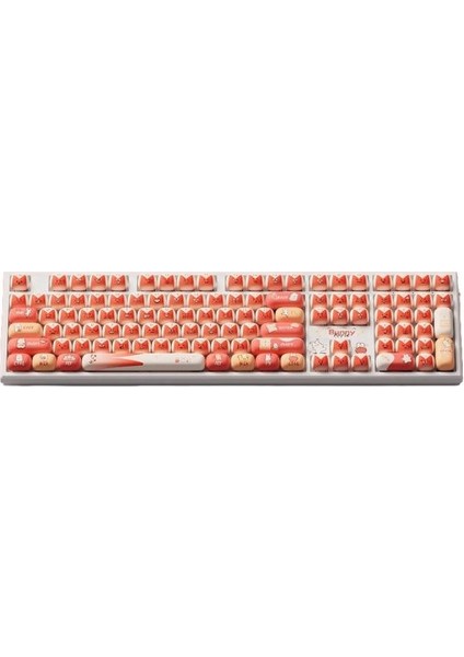 Monsgeek MG108B Bunny Apple Rgb Kablosuz Hotswap Mekanik Gaming Klavye