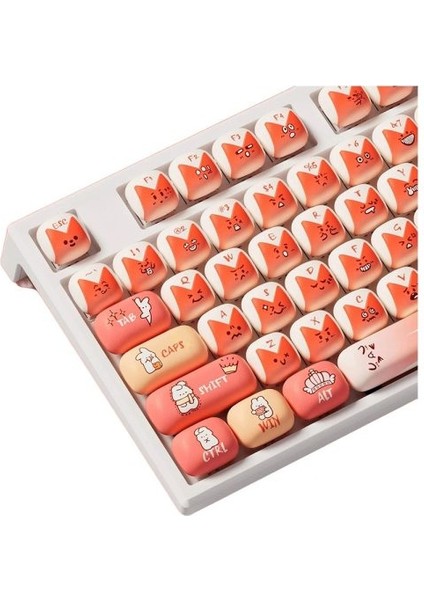 Monsgeek MG108B Bunny Apple Rgb Kablosuz Hotswap Mekanik Gaming Klavye