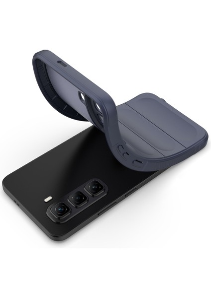 Infinix Hot 50 4g Kılıf Magic Shield Tpu Flannel Etnik Kapak