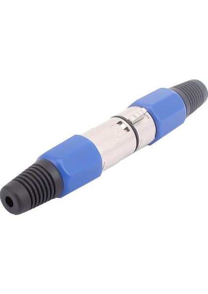 2 Adet - 3 Pin Xlr Konektörü Dişi + Erkek Mikrofon Jackı - Mikrofon Ses Jakı
