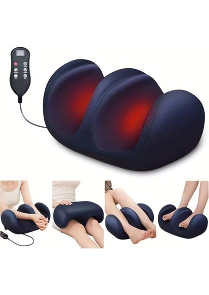 Derin Doku, Shiatsu ,yoğurma Silindiri, Isıtma Özelliğine Sahip Ayak Masaj Cihazı / Foot Massager indirimleri