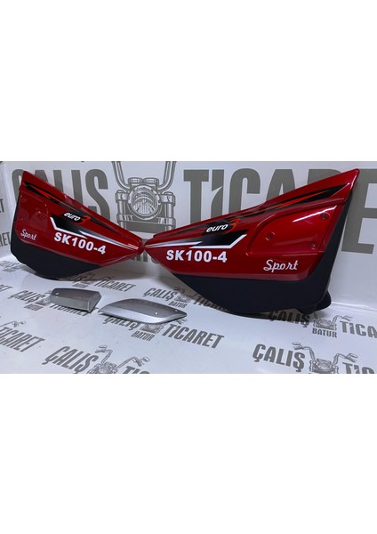 SK100-4 Yan Kapak Takımı Kırmızı fiyatları