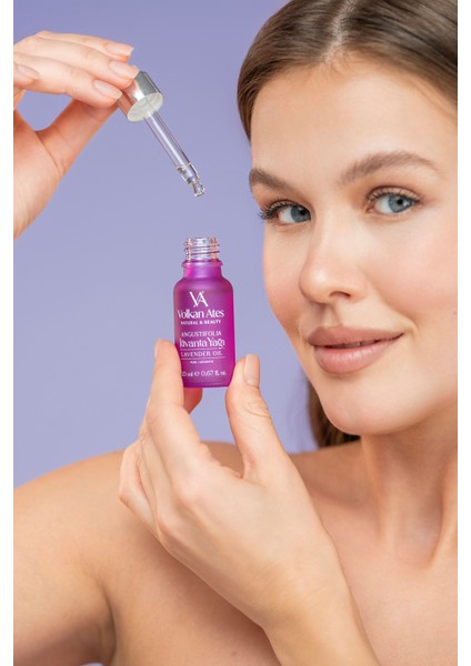 Lavandula Angustifolia Saf Lavanta Yağı Cam Damlalıklı 20 ml modelleri