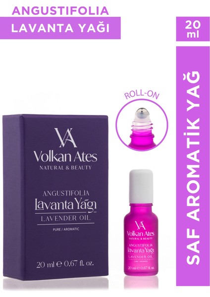 Lavandula Angustifolia Saf Lavanta Yağı Roll-On 20 ml