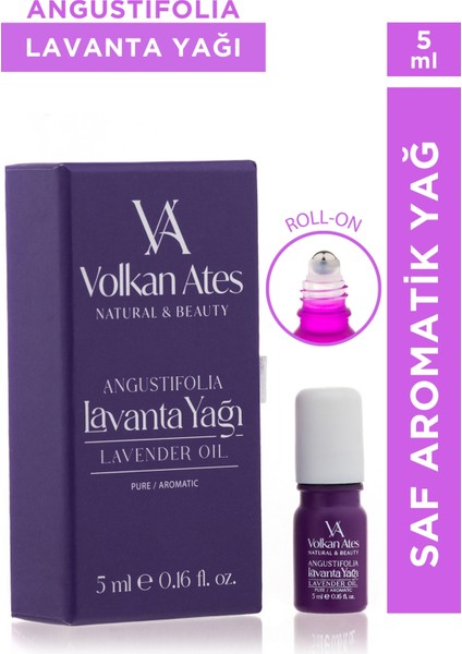 Lavandula Angustifolia Saf Lavanta Yağı Roll-On 5 ml