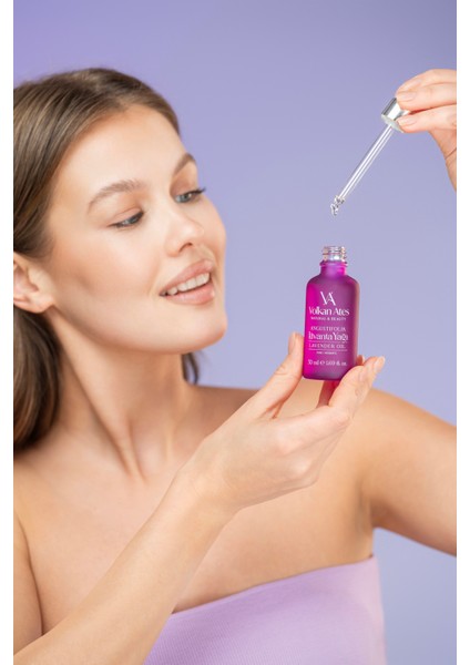 Lavandula Angustifolia Saf Lavanta Yağı Cam Damlalıklı 50 ml modelleri