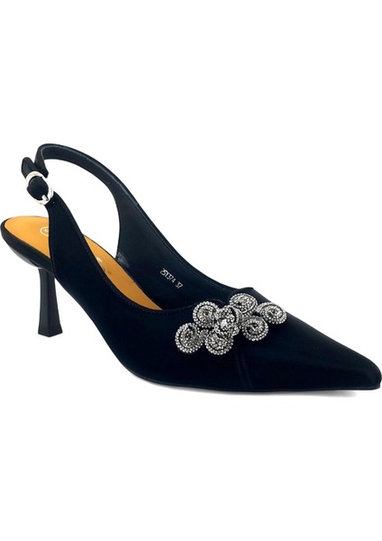 374 25YA Kadın Abiye Ayakkabı Siyah