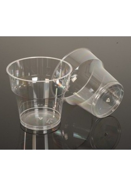300 adet Kristal Plastik Bardak 180 cc modelleri