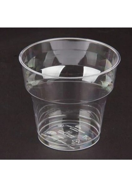 Kristal Plastik Bardak 180 cc