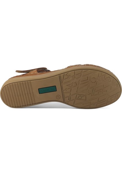 25033540 25YS Kadın Günlük Sandalet Taba
