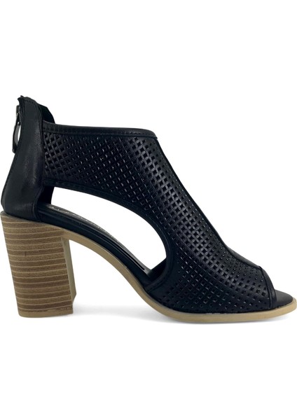 2680 25YS Kadın Günlük Sandalet Siyah modelleri