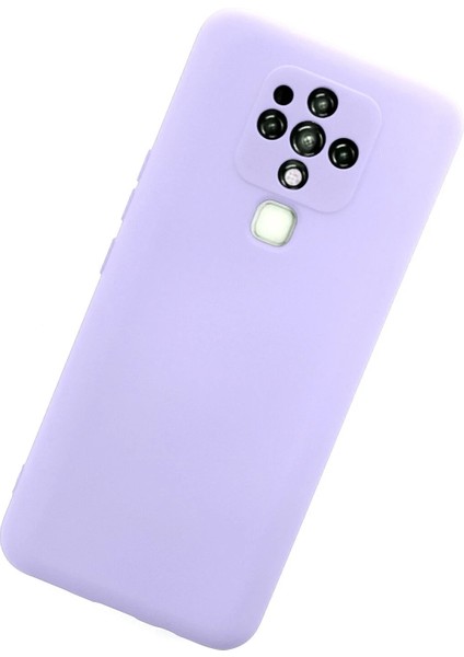 Tecno Camon 16 Kılıf Nano İçi Kadife Silikon - Lila