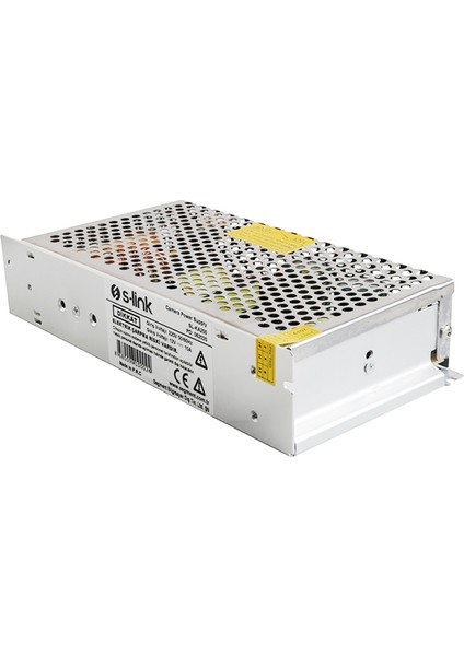 S-Lınk SL-KA200 12 Volt - 15 Amper - 195 Watt Metal Kasa Adaptör (4401)