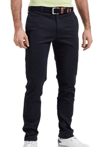 Dar Kesim Chino Performans Golf Pantolonu Lacivert 90389