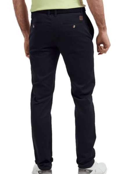 Dar Kesim Chino Performans Golf Pantolonu Lacivert 90389