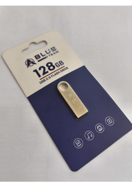 128 GB Flash Bellek Blue Team