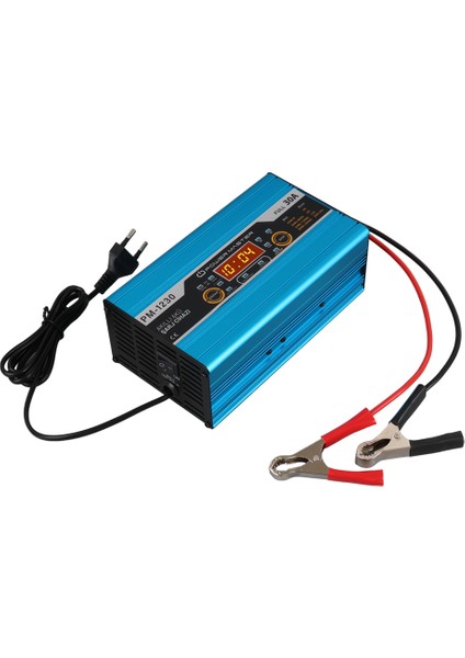 12 Volt Max 30 Amper LCD Ekranlı Akü Şarj Cihazı