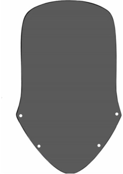 Siperlik Camı Füme 46 cm Honda Cbf 150