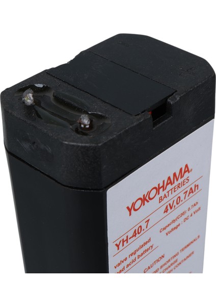 Yokohama Yh-40.7 4 Volt - 0.7 Amper Kuru Akü (34X22X64 Mm)
