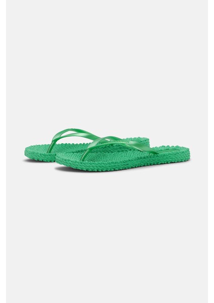 Fern Green CHEERFUL02 - Yeşil Düz Parmak Arası Terlik fiyatları