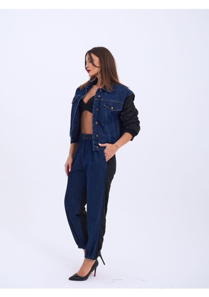 6627 Kot Pantolon-Mavi