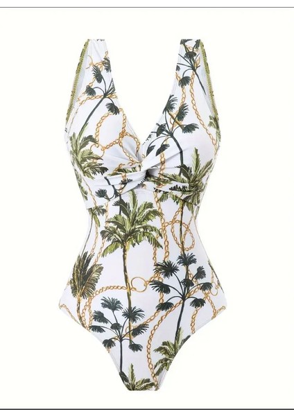 Yeşil Bitki Mayo ve Pareo Takımı fiyatları