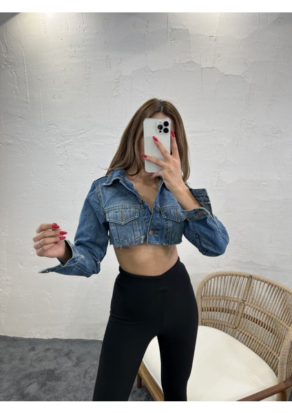 6290 Kot Ceket-Mavi