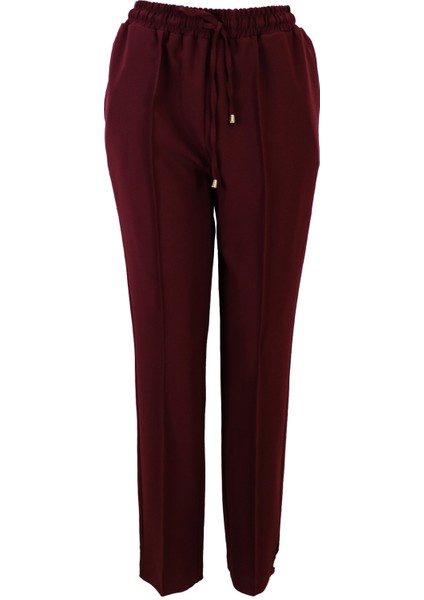 153 Sentez Pantolon Yandan Cepli Bağcıklı