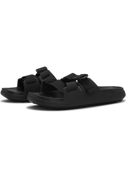 Black CHERIE1095 - Siyah Ayarlanabilir Kayışlı Terlik fiyatları