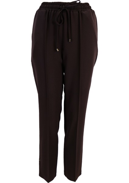 153 Sentez Pantolon Yandan Cepli Bağcıklı