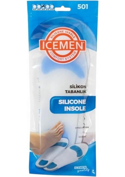 Tam Anatomik Silikon Ayakkabı Tabanlığı Naturel