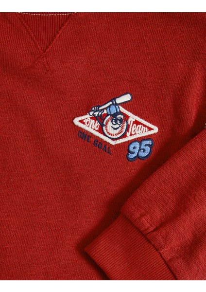 Saf Pamuklu Brooklyn Sweatshirt (2-8 Yaş)