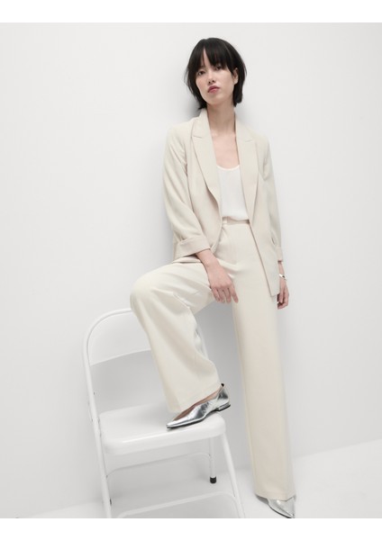 Relaxed Fit Blazer Ceket