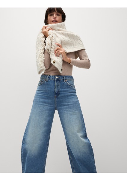 Mid Rise Rahat Kalıp Horseshoe Jean modelleri