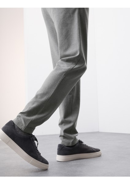 Straight Leg Pamuklu Pantolon