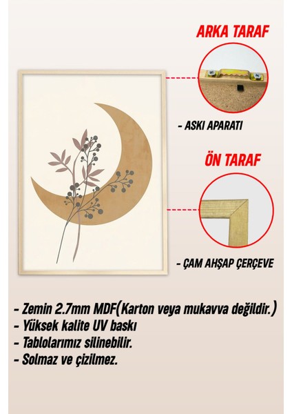 Ahşap Çerçeveli Mdf Tek Tablo Ahşap Retro Tablo 2 (Kendi Tablo Setinizi Oluşturacağınız Liste) Çerçeveli 1020