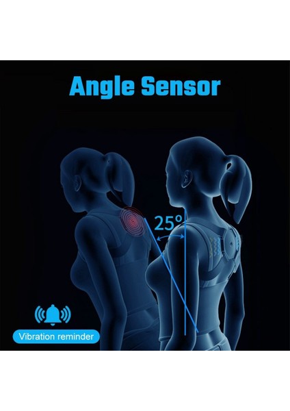 Sensörlü Dik Duruş Korsesi Şarjlı Titreşimli modelleri