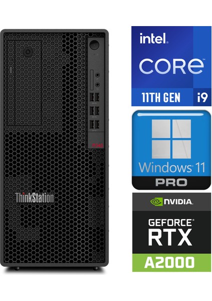 Dws Thinkstation P348 I9-11900 32GB 2tb SSD 12 GB RTXA2000 W11P Iş Istasyonu 30EQ0225TX 036