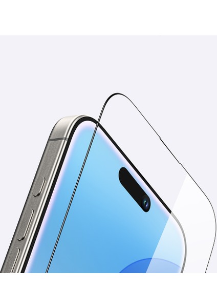 iPhone 16 Plus Amazingthing Radix Hd Parlak Görünümlü Temperli Cam Ekran Koruyucu Siyah fırsatları