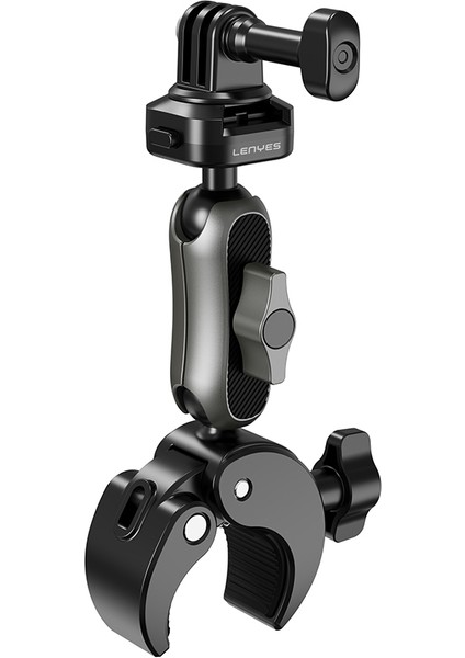 LCT103 Bisiklet ve Motosiklet Direksiyon Aksiyon Kamera Tutucu Siyah