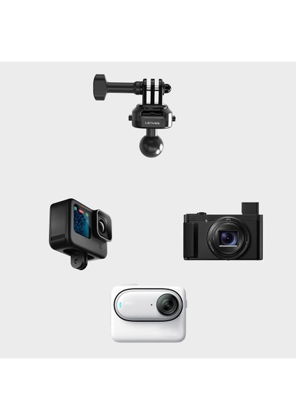 LCT103 Bisiklet ve Motosiklet Direksiyon Aksiyon Kamera Tutucu Siyah fiyatları