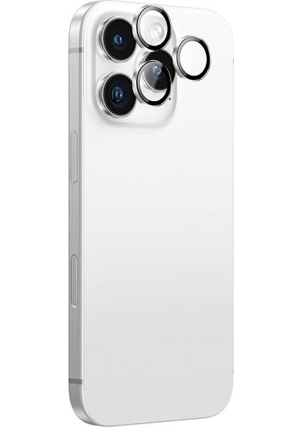 Apple iPhone 16 Pro Yansıma Önleyici Kamera Lens Koruyucu Uygulama Aparatlı Şeffaf fiyatları