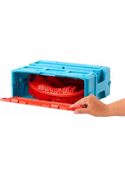 HMC04 Hot Wheels Track Builder Alev Temalı Akrobasi Seti
