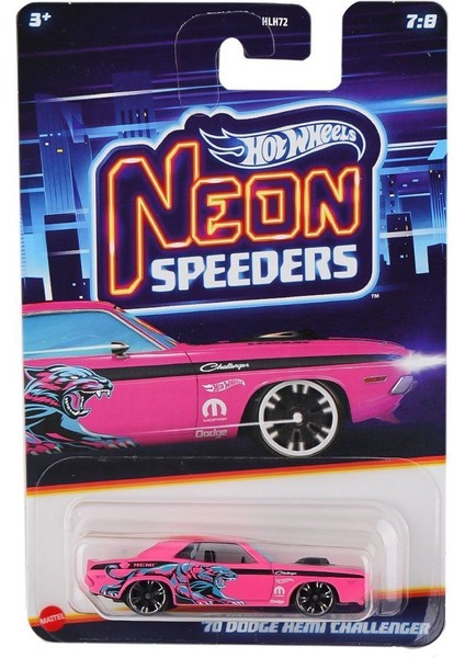 HLH72 Hot Wheels Neon Yarışlar Temalı Arabalar 10 Adet Koli ile Satılır. Koli Fiyatıdır.