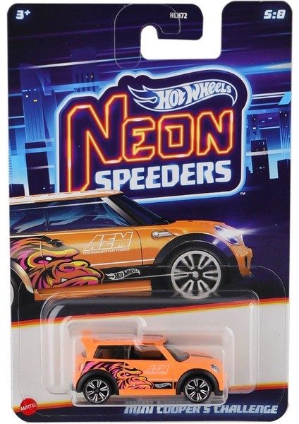 HLH72 Hot Wheels Neon Yarışlar Temalı Arabalar 10 Adet Koli ile Satılır. Koli Fiyatıdır.