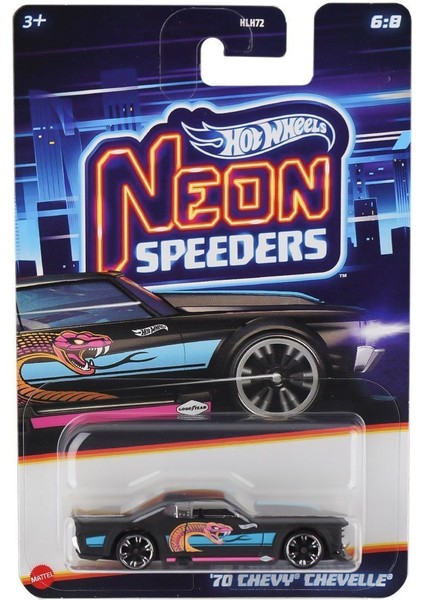 HLH72 Hot Wheels Neon Yarışlar Temalı Arabalar 10 Adet Koli ile Satılır. Koli Fiyatıdır.