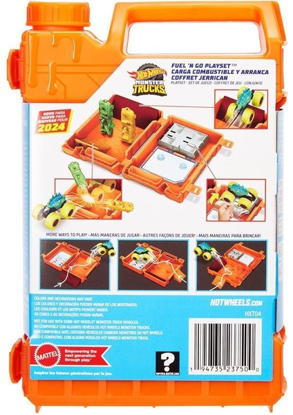 HXT04 Hot Wheels Monster Trucks Taşınabilir Oyun Seti