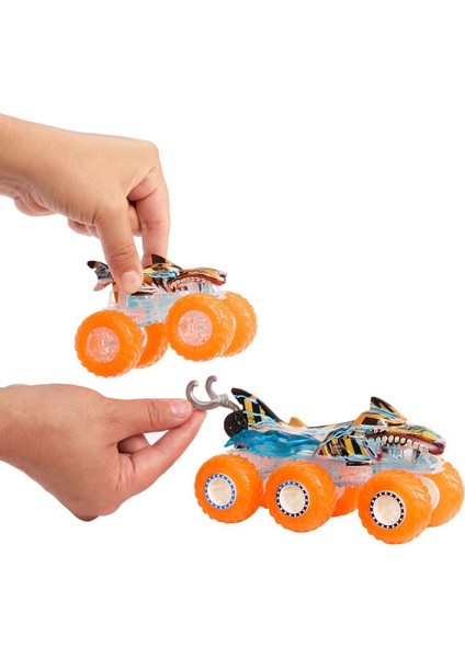 HYJ29 Hot Wheels Monster Trucks Power Smashers Çoklu Paket