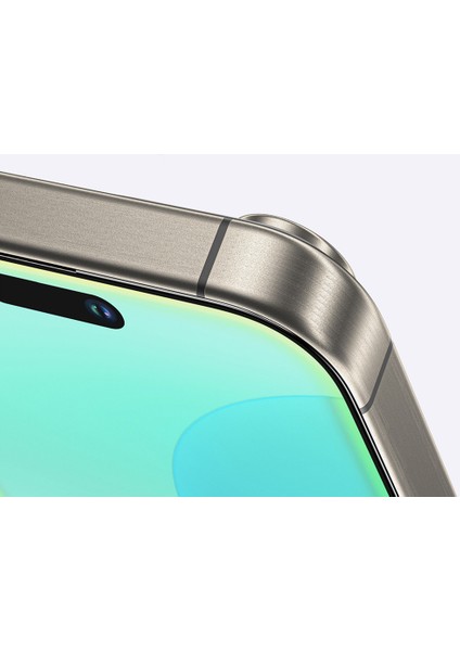 iPhone 16 Pro Max Amazingthing Radix Mat Parmak Izi Bırakmayan Temperli Cam Ekran Koruyucu Siyah fırsatları