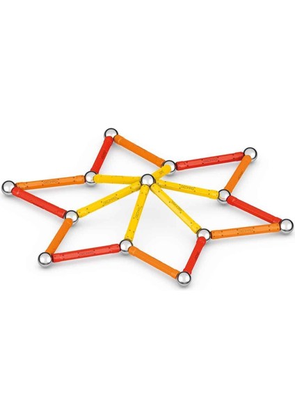 Geomag Classic 42 Parça Manyetik Yapı Oyunu Seti – Manyetik Çubuk ve Bilye Eğitici Oyuncak